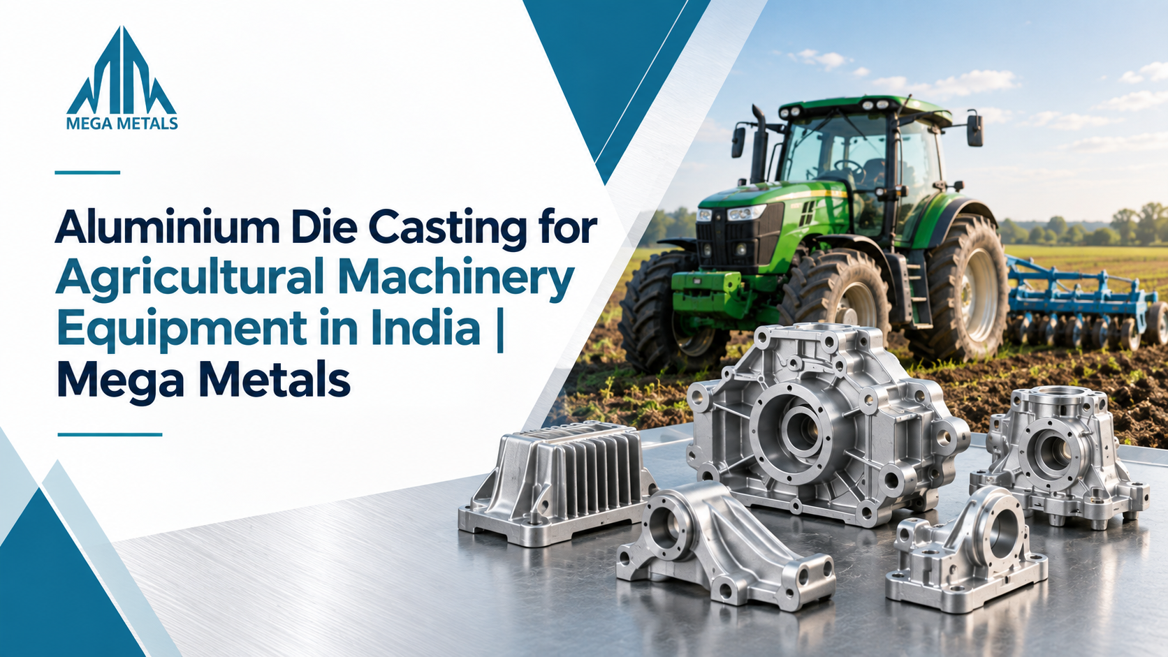 Aluminium Die Casting for Agricultural Machinery Equipment in India | Mega Metals